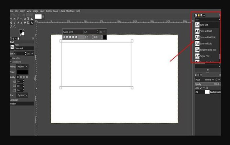 How to add new fonts to GIMP Step by Step Procedure