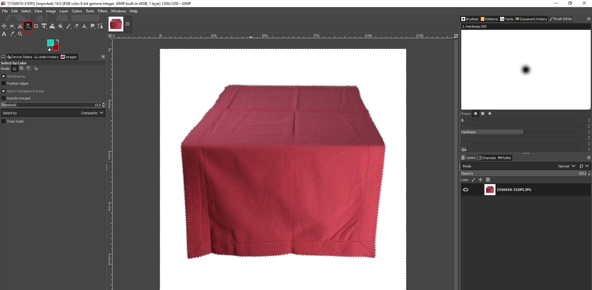 How to Remove Background In GIMP