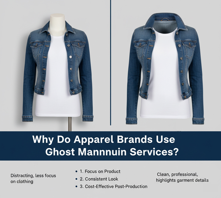 Why Do Apparel Brands Use Ghost Mannequin Service