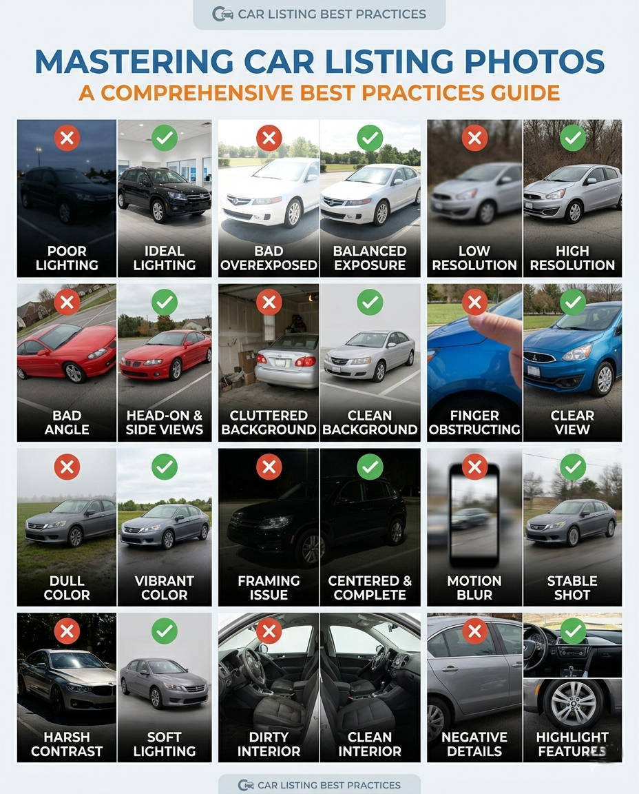 inconsistent of car listing