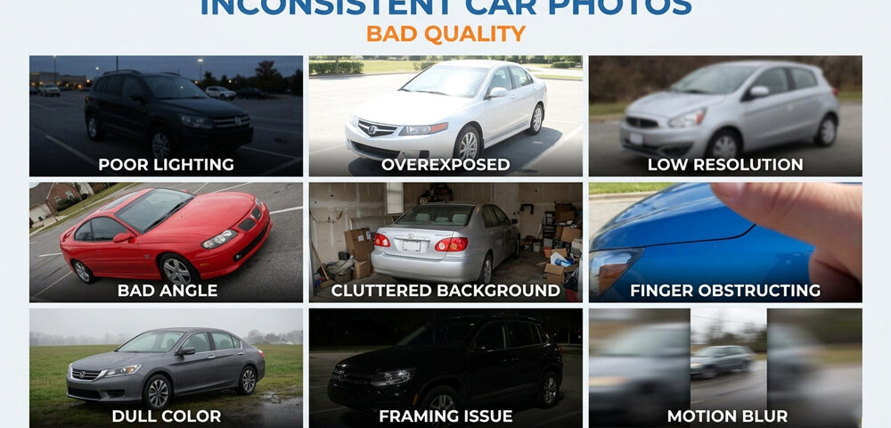 inconsistent of car photos
